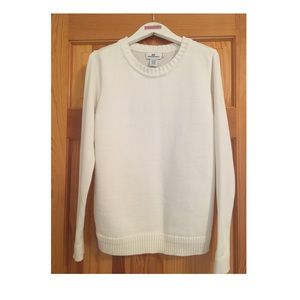 Women’s VV 🐳 Cotton/ Nylon Sweater in White